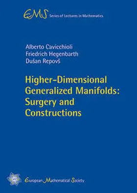 Cavicchioli / Hegenbarth / Repovš |  Higher-Dimensional Generalized Manifolds: Surgery and Constructions | Buch |  Sack Fachmedien