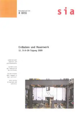SIA |  Erdbeben und Mauerwerk | Buch |  Sack Fachmedien