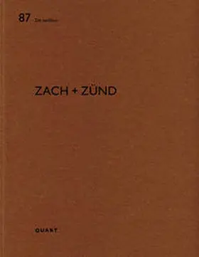 Wirz / Sayah |  Zach + Zünd | Buch |  Sack Fachmedien