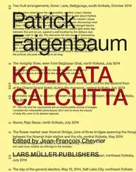 Chevrier |  Patrick Faigenbaum Kolkata Calcutta | Buch |  Sack Fachmedien