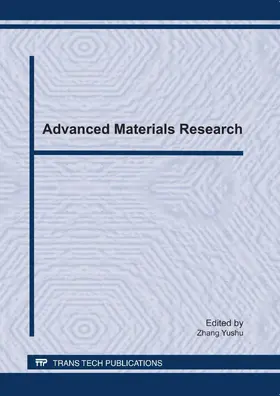 Zhang | Advanced Materials Research | Sonstiges | 978-3-03785-062-6 | www2.sack.de