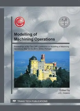 Outeiro / Ltd | Modelling of Machining Operations | Buch | 978-3-03785-095-4 | www2.sack.de
