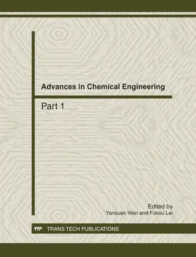 Wen / Lei | Advances in Chemical Engineering: ICCMME 2011 | Buch | 978-3-03785-308-5 | sack.de