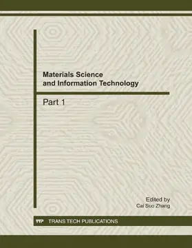 Zhang | Materials Science and Information Technology | Buch | 978-3-03785-319-1 | sack.de