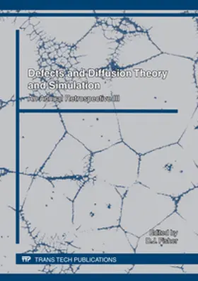 Fisher / Ltd | Defects and Diffusion Theory and Simulation III | Buch | 978-3-03785-362-7 | sack.de
