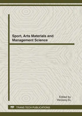 Du | Sport, Arts Materials and Management Science | Buch | 978-3-03785-407-5 | sack.de