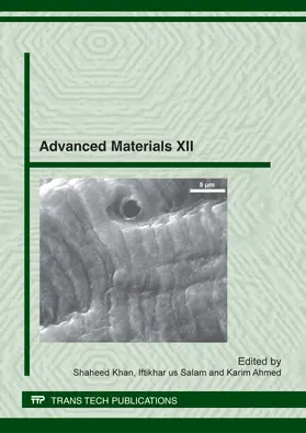 Ikram / Salam / Ahmed | Advanced Materials XII | Buch | 978-3-03785-411-2 | sack.de