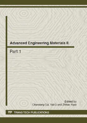 Cui / Li / Yuan |  Advanced Engineering Materials II | Buch |  Sack Fachmedien