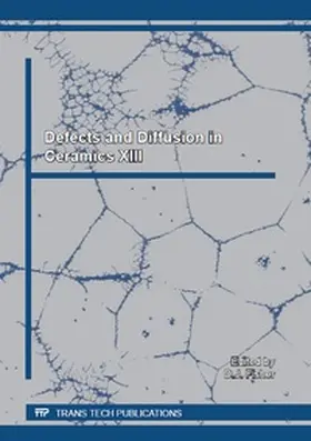 Fisher / Ltd | Defects and Diffusion in Ceramics XIII | Buch | 978-3-03785-533-1 | sack.de