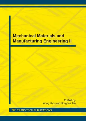 Zhou / Tan | Mechanical Materials and Manufacturing Engineering II | Buch | 978-3-03785-556-0 | sack.de
