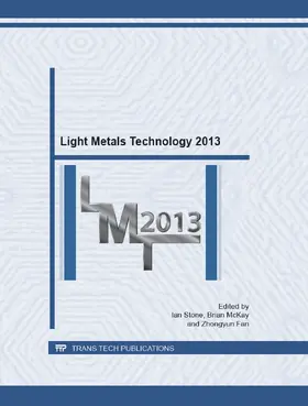 Stone / McKay / Fan |  Light Metals Technology 2013 | Buch |  Sack Fachmedien