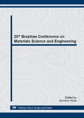 Hotza / de Oliveira |  20th Brazilian Conference on Materials Science and Engineering | Buch |  Sack Fachmedien
