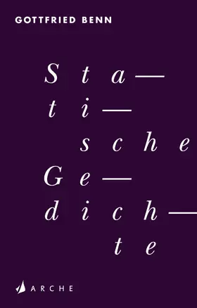 Benn |  Statische Gedichte | eBook | Sack Fachmedien