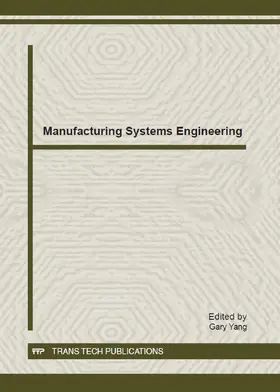 Yang |  Manufacturing Systems Engineering | Sonstiges |  Sack Fachmedien