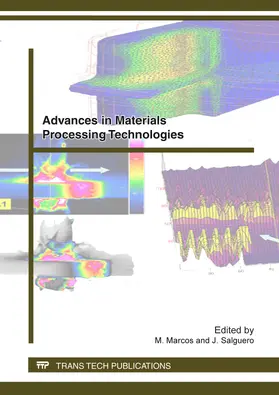 Marcos / Salguero |  Advances in Materials Processing Technologies, MESIC2011 | Sonstiges |  Sack Fachmedien