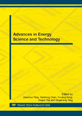 Tang / Chen / Dong |  Advances in Energy Science and Technology | Sonstiges |  Sack Fachmedien