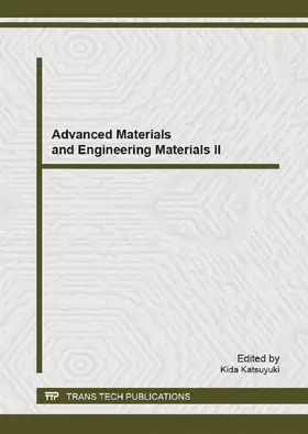 Kida |  Advanced Materials and Engineering Materials II | Sonstiges |  Sack Fachmedien