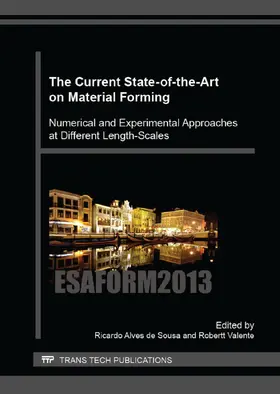 de Sousa / Valente |  The Current State-of-the-Art on Material Forming | Sonstiges |  Sack Fachmedien