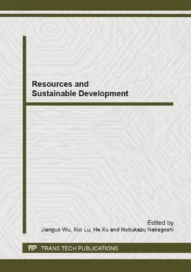 Wu / Lu / Xu |  Resources and Sustainable Development | Sonstiges |  Sack Fachmedien