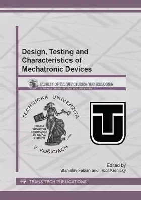 Fabian / Krenick? |  Design, Testing and Characteristics of Mechatronic Devices | Sonstiges |  Sack Fachmedien