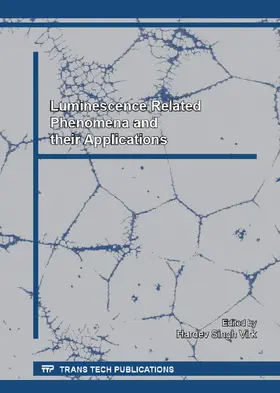 Virk |  Luminescence Related Phenomena and their Applications | Sonstiges |  Sack Fachmedien
