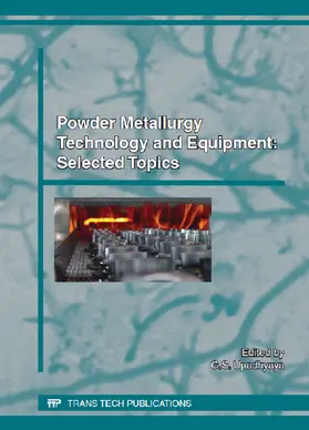 Upadhyaya |  Powder Metallurgy Technology and Equipment: Selected Topics | Sonstiges |  Sack Fachmedien