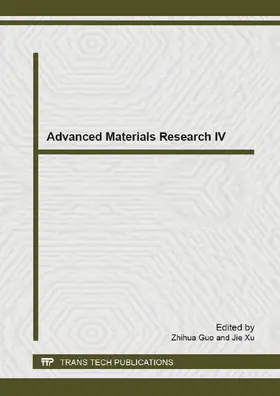 Guo / Xu |  Advanced Materials Research IV | Sonstiges |  Sack Fachmedien