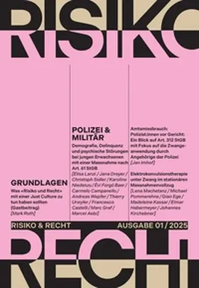 Seferovic / Altwicker / Baier |  Risiko & Recht 01/2025 | Buch |  Sack Fachmedien