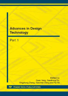 Yang / Du / Zhang |  Advances in Design Technology | eBook | Sack Fachmedien