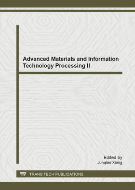 Xiong | Advanced Materials and Information Technology Processing II | E-Book | sack.de