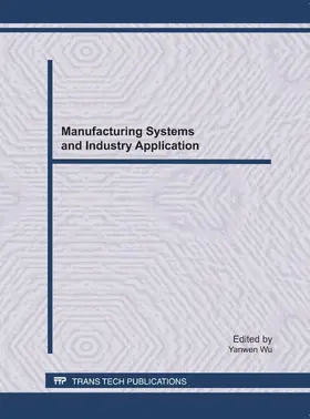 Wu |  Manufacturing Systems and Industry Application | eBook | Sack Fachmedien