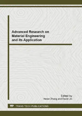 Zhang / Jin | Advanced Research on Material Engineering and its Application | E-Book | www2.sack.de