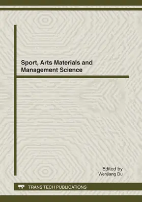 Du | Sport, Arts Materials and Management Science | E-Book | www2.sack.de