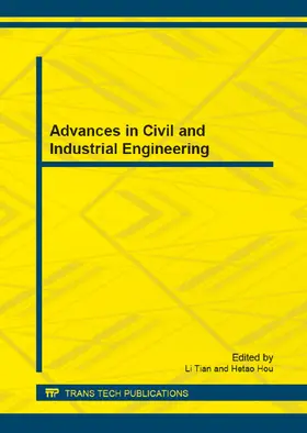 Tian / Hou |  Advances in Civil and Industrial Engineering | eBook | Sack Fachmedien