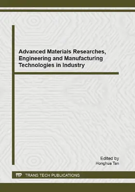Tan | Advanced Materials Researches, Engineering and Manufacturing Technologies in Industry | E-Book | www2.sack.de