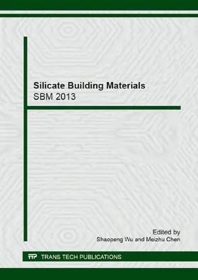 Wu / Chen | Silicate Building Materials | E-Book | www2.sack.de