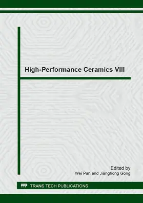 Pan / Gong |  High-Performance Ceramics VIII | eBook | Sack Fachmedien