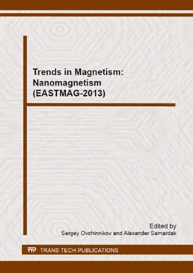 Ovchinnikov / Samardak |  Trends in Magnetism: Nanomagnetism (EASTMAG-2013) | eBook | Sack Fachmedien