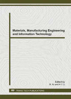 Xu / Li |  Materials, Manufacturing Engineering and Information Technology | eBook | Sack Fachmedien