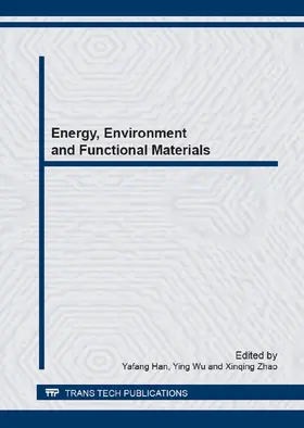 Han / Wu / Zhao |  Energy, Environment and Functional Materials | eBook | Sack Fachmedien