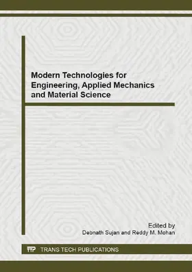 Sujan / Mohan |  Modern Technologies for Engineering, Applied Mechanics and Material Science | eBook | Sack Fachmedien