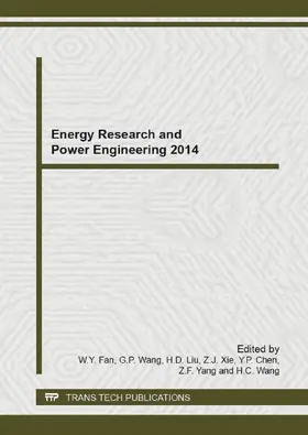 Fan / Wang / Liu |  Energy Research and Power Engineering 2014 | eBook | Sack Fachmedien