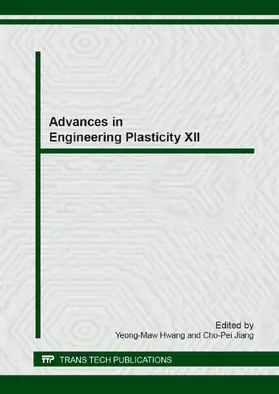 Hwang / Jiang |  Advances in Engineering Plasticity XII | eBook | Sack Fachmedien