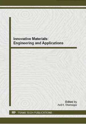 Bhatnagar | Innovative Materials: Engineering and Applications | E-Book | www2.sack.de
