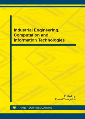 Yarlagadda |  Industrial Engineering, Computation and Information Technologies | eBook | Sack Fachmedien