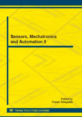 Yarlagadda |  Sensors, Mechatronics and Automation II | eBook | Sack Fachmedien