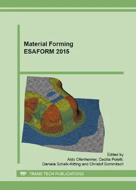 Ofenheimer / Poletti / Schalk-Kitting |  Material Forming ESAFORM 2015 | eBook | Sack Fachmedien