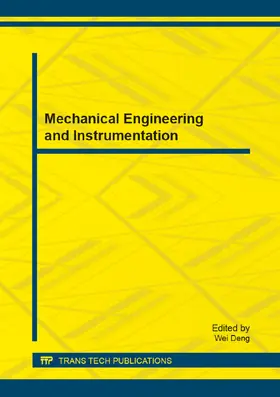 Deng |  Mechanical Engineering and Instrumentation | Buch |  Sack Fachmedien