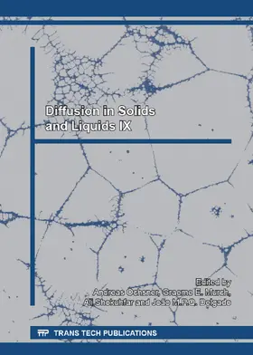 Öchsner / Murch / Shokuhfar | Diffusion in Solids and Liquids IX | Buch | 978-3-03835-110-8 | sack.de