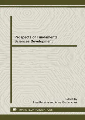 Kurzina / Godymchuk | Prospects of Fundamental Sciences Development | Buch | 978-3-03835-375-1 | sack.de